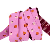 {New Arrival} Ruby Star Society Renaissance Ribbon Kimberly Kight Strawberry- Strawberry Toss Daisy  - 7/8"