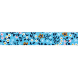 {New Arrival} Ruby Star Society Renaissance Ribbon Kimberly Kight Strawberry- Clothesline Floral in Vintage Blue  - 7/8"