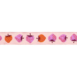 {New Arrival} Ruby Star Society Renaissance Ribbon Kimberly Kight Strawberry in Peach Cream - 7/8"