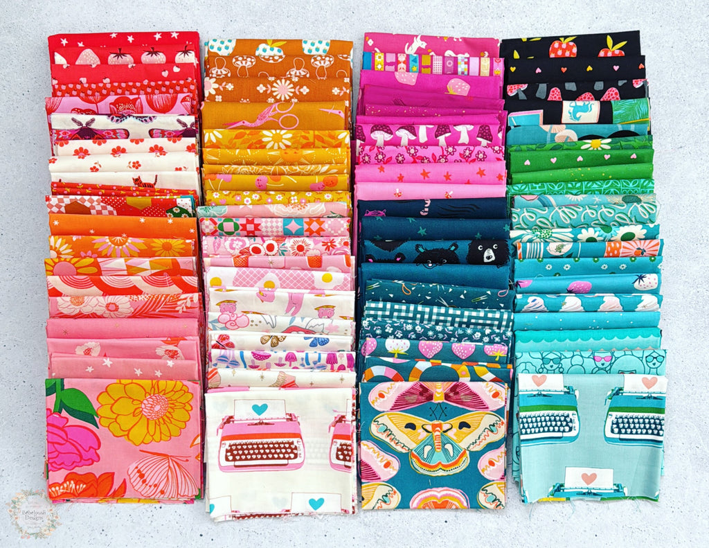 {New Arrival} Moda Ruby Star Society Ultimate Collection Fat EIGHTH Bundle x 80 Prints Mixed