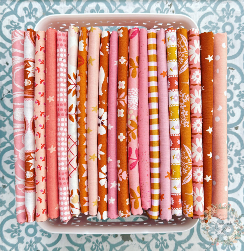 {New Arrival} Moda Ruby Star Society Curated Fat Quarter Bundle x 20 Pieces Best of Ruby Star Autumn Edition