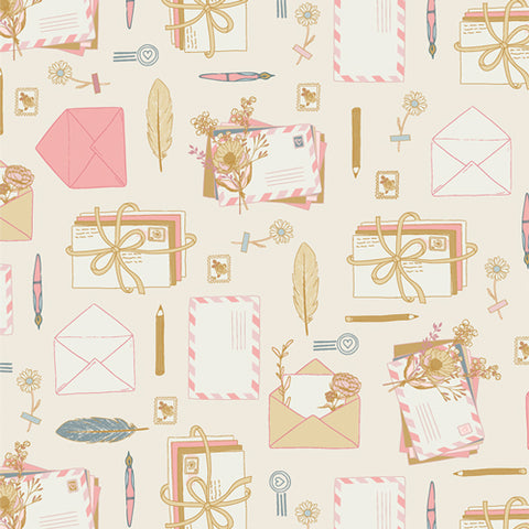 {New Arrival} Art Gallery Fabrics Love Letters Forever Yours