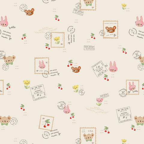 {New Arrival} Art Gallery Fabrics Minimo Air Mail