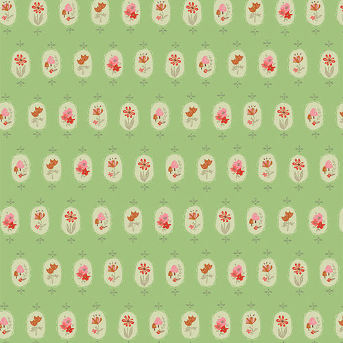{New Arrival} Art Gallery Fabrics Minimo Prairie Dot Pistachio