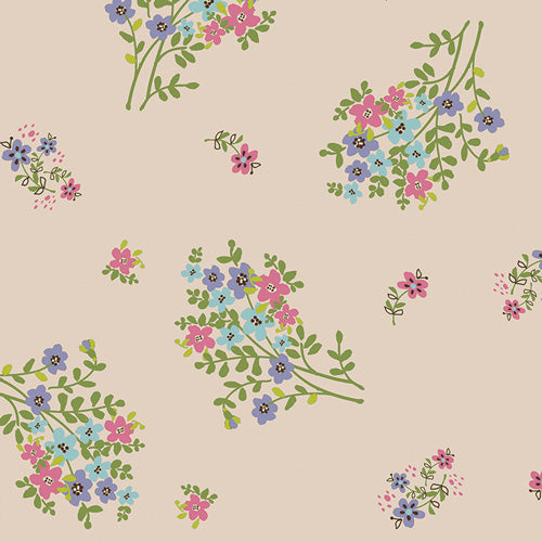 {New Arrival} Art Gallery Fabrics My Mother's Daughter Love Bouquet Mist