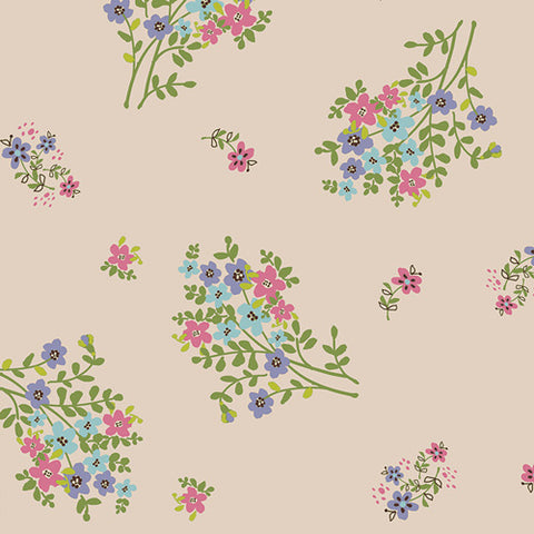 {New Arrival} Art Gallery Fabrics My Mother's Daughter Love Bouquet Mist