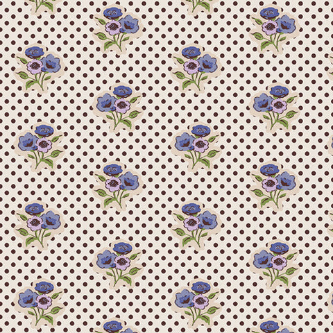 {New Arrival} Art Gallery Fabrics My Mother's Daughter Love Pressed Posies Lavandin