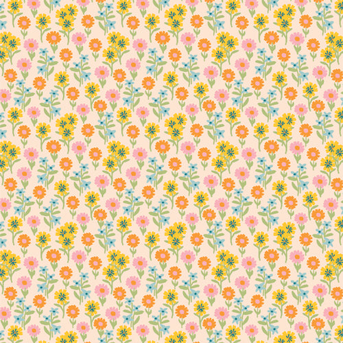 {Pre-Order March/April} Art Gallery Fabrics Marigold Ephemeral Blooms