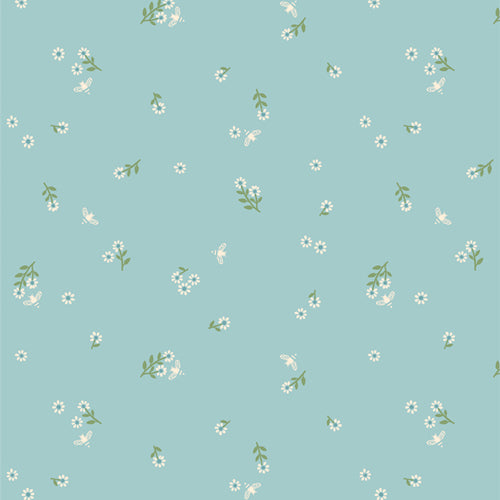 {Pre-Order March/April} Art Gallery Fabrics Marigold Foraging Flutter Mist
