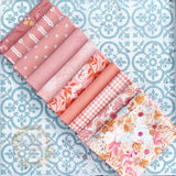 {New Arrival} Art Gallery Fabrics  Curated Bundle Fat Quarter Bundles x 10 Pieces Flourishing Rose