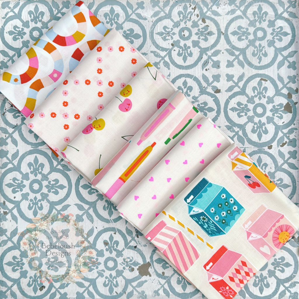 {New Arrival} Moda Ruby Star Society Sampler Curated Fat Quarter Bundle x 6 Juicy Natural