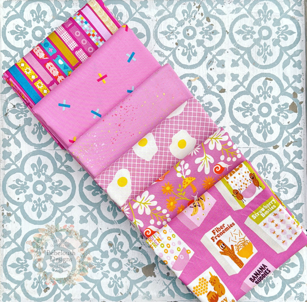 {New Arrival} Moda Ruby Star Society Sampler Curated Fat Quarter Bundle x 6 Heliotrope