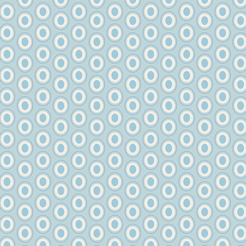 {Pre-Order Sept/Oct} Art Gallery Fabrics Oval Elements Powder Blue