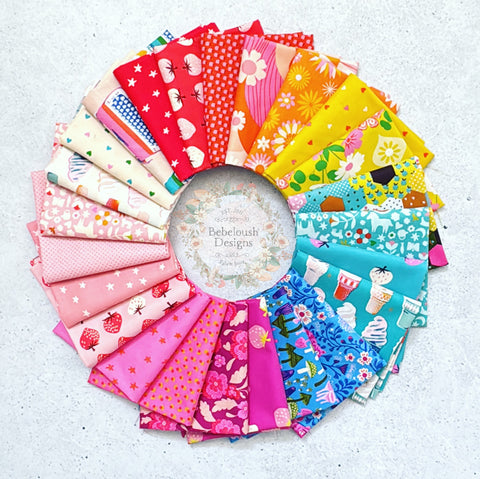{New Arrival} Moda Ruby Star Society Curated Fat Quarter Bundle x 24 Pieces Best of Ruby Star Spring Edition
