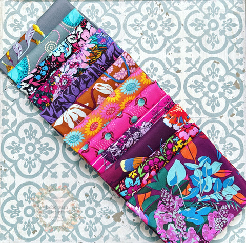 {New Arrival} Anna Maria Horner Mixed Fat Quarter Bundles x 12 Pieces Autumn Edition