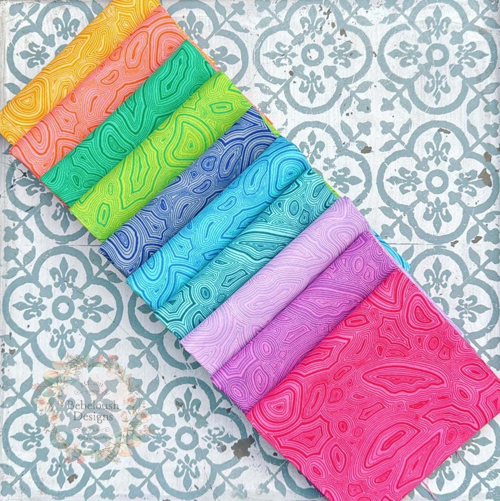 {New Arrival} Tula Pink True Colours Mineral x 10 Fat Quarters