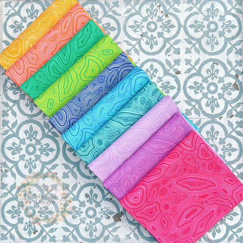 {New Arrival} Tula Pink True Colours Mineral x 10 Fat Quarters