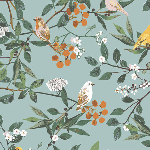 {New Arrival} Art Gallery Fabrics Plentiful Melodic Plumage Day