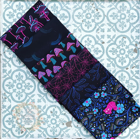 {New Arrival} Moda Ruby Star Society Limited Edition Sampler Curated Fat 8th Bundle x 6 Enchanted Garden