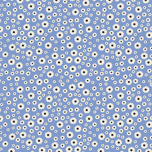 Art Gallery Fabrics Periwinkle Floret Specks