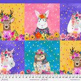 Freespirit Mia Charro Magic Friends Fat Quarter Bundles x 6 Pieces + 1 Panel