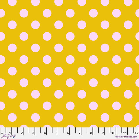 {New Arrival} Tula Pink True Colours Pom Pom Marigold