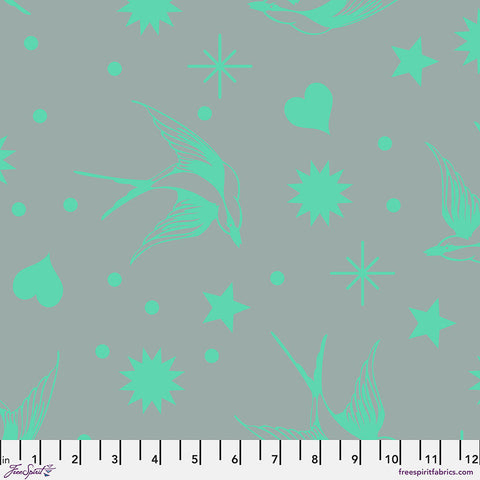 {New Arrival} Tula Pink Neon True Colours Neon Fairy Flakes Spirit FAT QUARTER