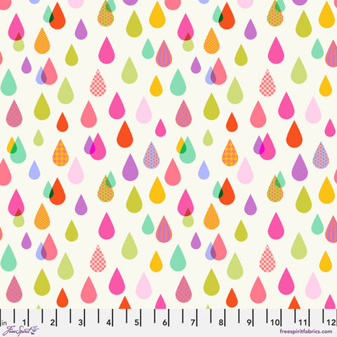 {New Arrival} FreeSpirit Tula Pink Untamed Rainfall - Lunar