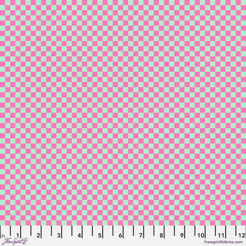 {New Arrival} FreeSpirit Tula Pink Untamed Check Please - Cosmic