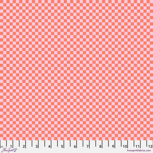 {New Arrival} FreeSpirit Tula Pink Untamed Check Please - Lunar