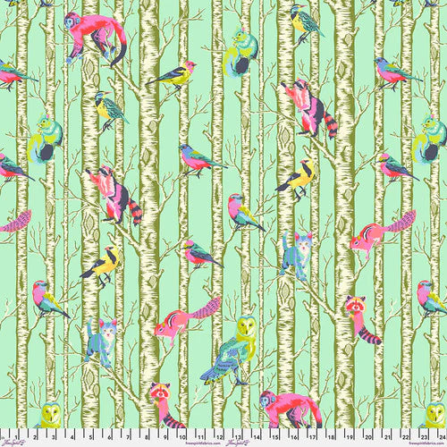 {New Arrival} FreeSpirit Tula Pink Full Moon Forest II Family Tree Enchanted