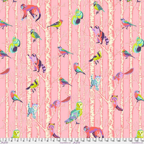 {New Arrival} FreeSpirit Tula Pink Full Moon Forest II Family Tree Honey