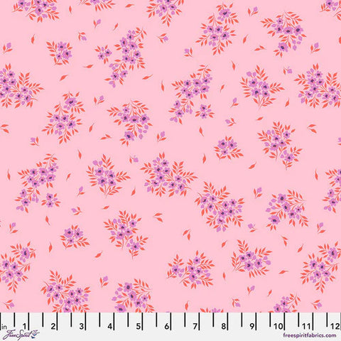 {New Arrival} FreeSpirit Tula Pink True Colours 2025 What a Ditz Pink Lemonade