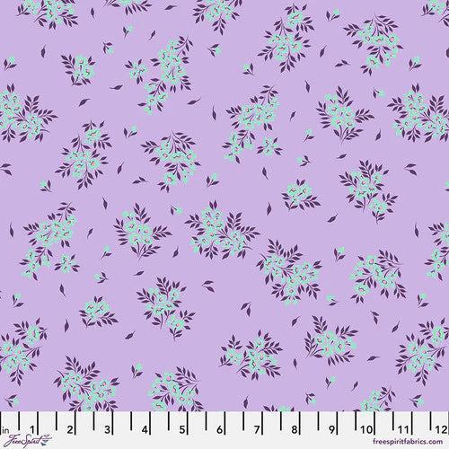 {New Arrival} FreeSpirit Tula Pink True Colours 2025 What a Ditz Viola