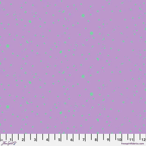 {Pre-Order April} FreeSpirit Tula Pink True Colours 2025 Space Sprinkles Frozen Berry