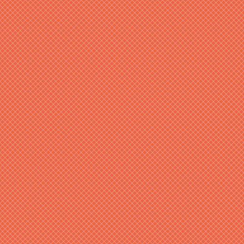 {New Arrival} FreeSpirit Tula Pink True Colours 2025 On The Grid Salmon