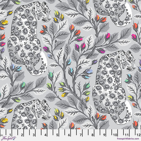 {Pre-Order October} FreeSpirit Tula Pink Graywork Beautymark - Fog