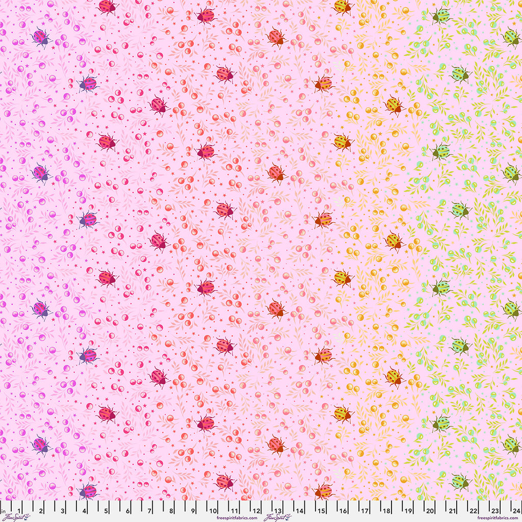 {Pre-Order March} FreeSpirit Tula Pink Down To Earth Spot On - Afterglow