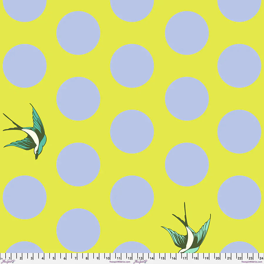 {Pre-Order April} FreeSpirit Tula Pink True Colours 2025 Backing Fabric - Free Fall Enchanted 108"