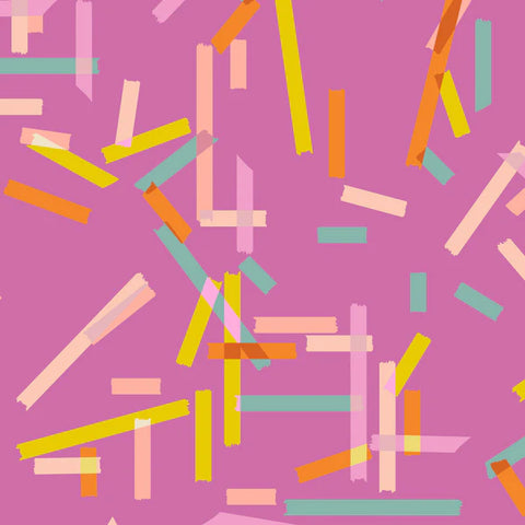 {New Arrival} Moda Ruby Star Society Washi Plus - Washi Geranium 108" Extra Wide BACKING