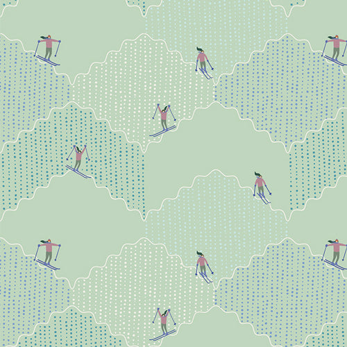 {New Arrival} Art Gallery Fabrics Frost & Fir- Ski Run
