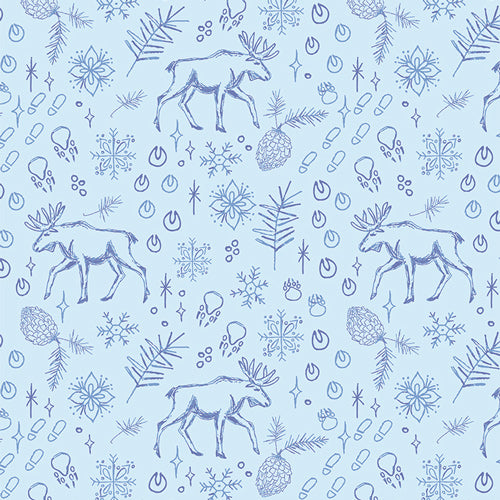 {New Arrival} Art Gallery Fabrics Frost & Fir- Tundra Trails