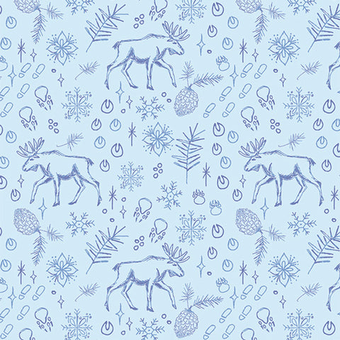 {New Arrival} Art Gallery Fabrics Frost & Fir- Tundra Trails