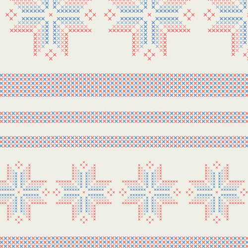 {New Arrival} Art Gallery Fabrics Frost & Fir- Woven Snowflakes