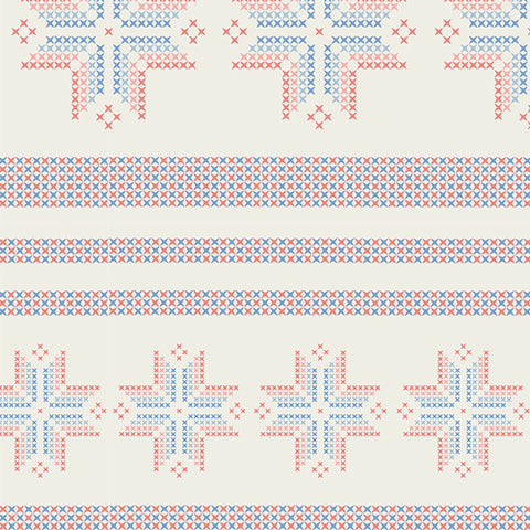 {New Arrival} Art Gallery Fabrics Frost & Fir- Woven Snowflakes