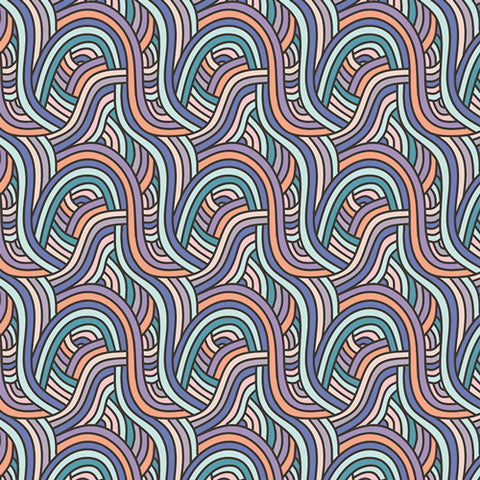 {New Arrival} Art Gallery Fabrics Frost & Fir- Swirling Threads