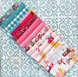 {New Arrival} Art Gallery Fabrics Curated Bundle Fat Quarter Bundle x 12 Pieces Christmas Village
