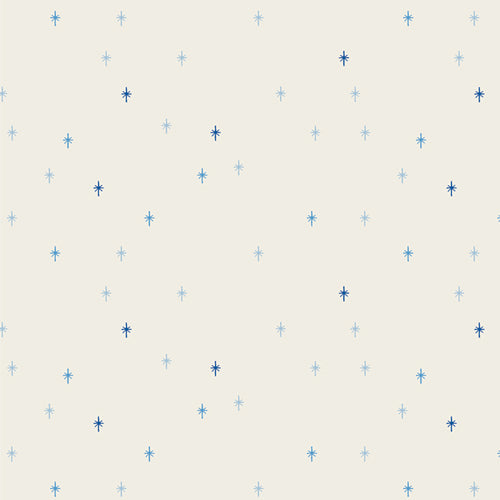 {New Arrival} Art Gallery Fabrics Sparkle Elements Cobalt Sparkle