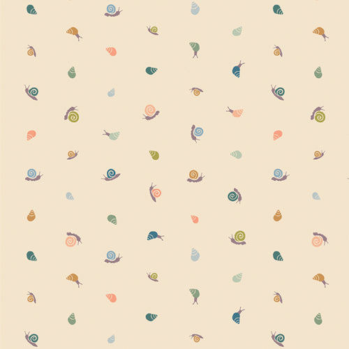 {Pre-Order March/April} Art Gallery Fabrics Slow Summer Shells Pearl