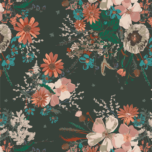 {New Arrival}Art Gallery Spirited Painted Prairie Anthesis FAT QUARTER
